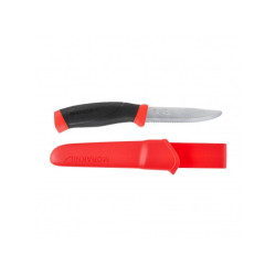 Nóż myśliwski - Morakniv Companion F Rescue - czerwony stal nierdzewna
