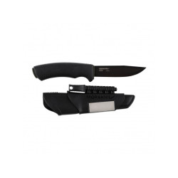 Nóż Morakniv Bushcraft Survival - czarny stal węglowa