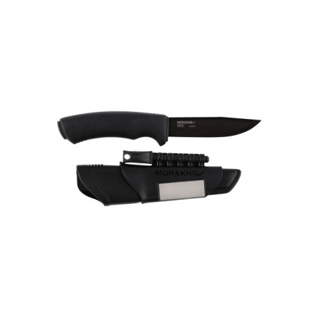 Nóż Morakniv Bushcraft Survival - czarny stal węglowa