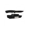 Nóż Morakniv Bushcraft Survival - czarny stal węglowa